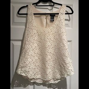 Talula beige top size small